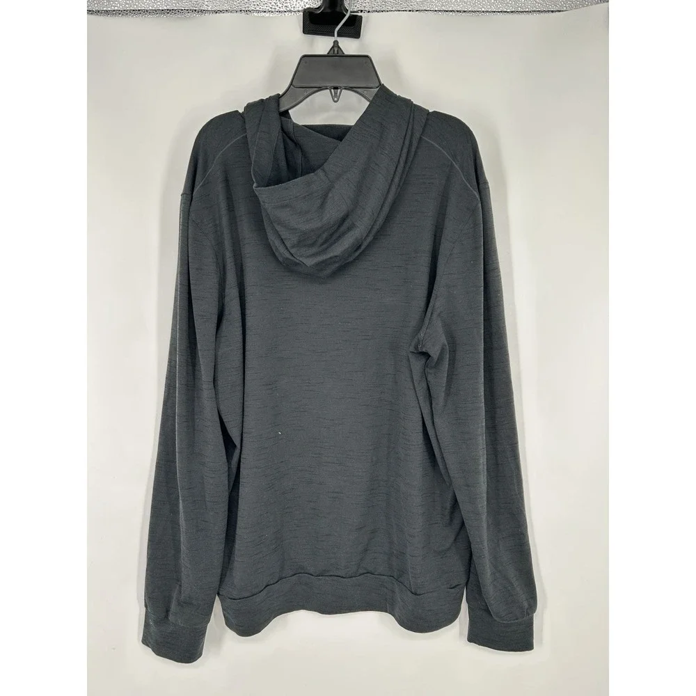 Nike Yoga Lightweight Hoodie Pullover Loose Fit Dark Grey DQ4886-045 Small‎